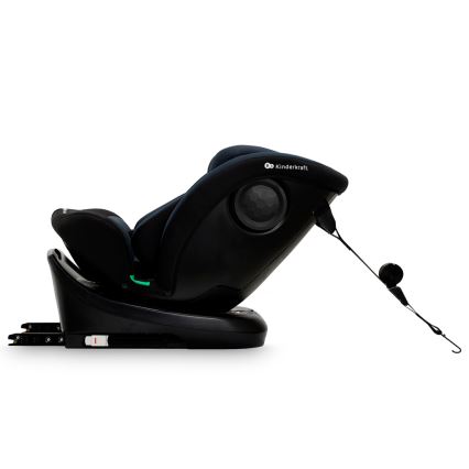 KINDERKRAFT - Silla de coche I-GROW i-Size (40-150 cm) negra