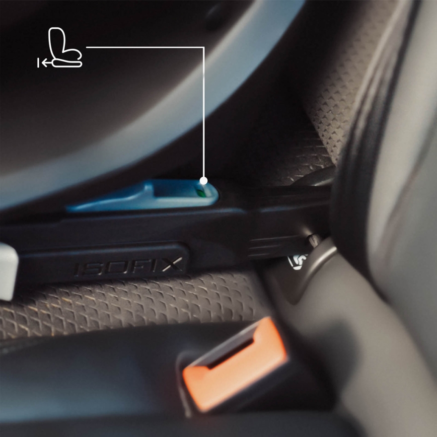 KINDERKRAFT - Silla de coche I-GUARD i-Size 40-105 cm gris