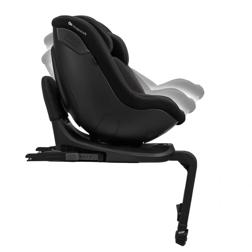 KINDERKRAFT - Silla de coche I-GUARD i-Size 40-105 cm negra