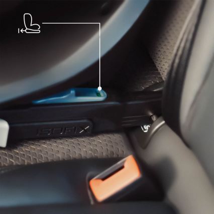 KINDERKRAFT - Silla de coche I-GUARD i-Size 40-105 cm negra