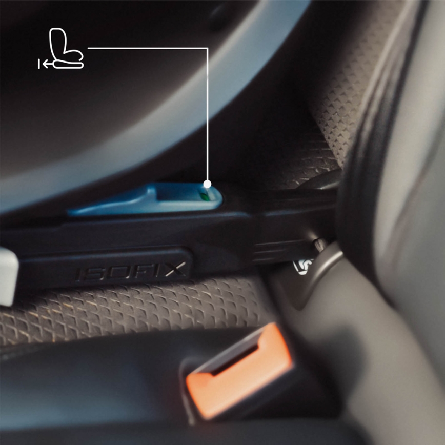 KINDERKRAFT - Silla de coche I-GUARD i-Size 40-105 cm negra