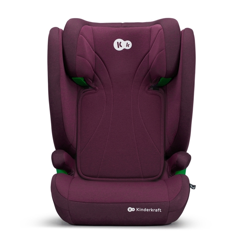 KINDERKRAFT - Silla de coche JUNIOR FIX 2 (100-150 cm) Cherry pearl