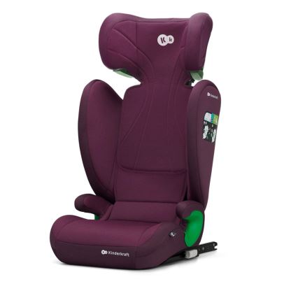 KINDERKRAFT - Silla de coche JUNIOR FIX 2 (100-150 cm) Cherry pearl