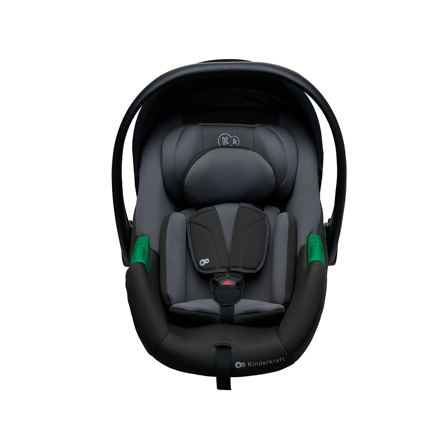 KINDERKRAFT - Silla de coche MINK PRO 2 40-87 cm (0-13 kg) gris