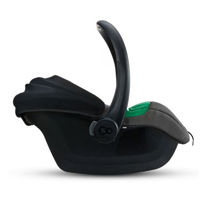 KINDERKRAFT - Silla de coche MINK PRO 2 40-87 cm (0-13 kg) gris