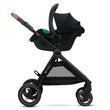 KINDERKRAFT - Silla de coche MINK PRO 2 40-87 cm (0-13 kg) negra