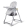 KINDERKRAFT - Silla de comedor infantil 2en1 LASTREE gris