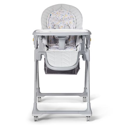 KINDERKRAFT - Silla de comedor infantil 2en1 LASTREE gris