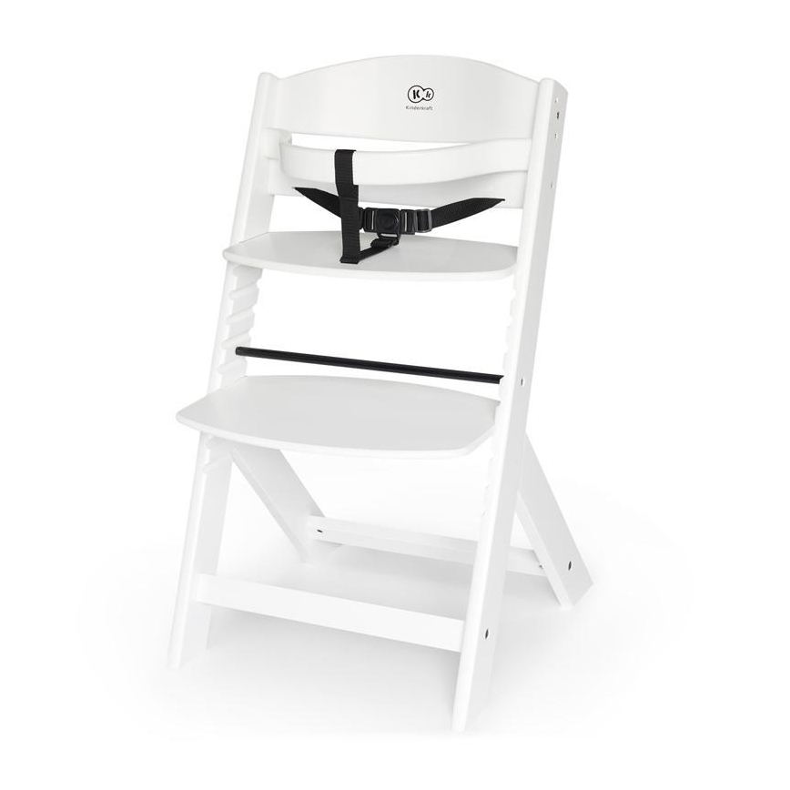KINDERKRAFT - Silla de comedor infantil ENOCK blanco