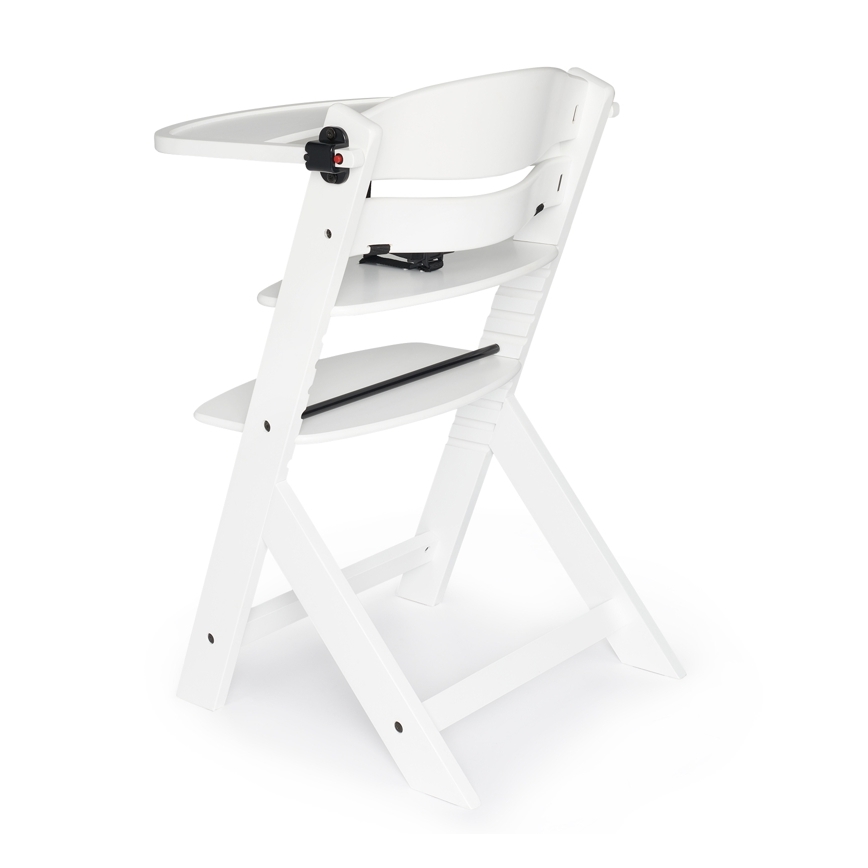 KINDERKRAFT - Silla de comedor infantil ENOCK blanco