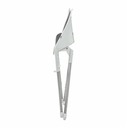 KINDERKRAFT - Silla de comedor para niños 2en1 DINNLY gris