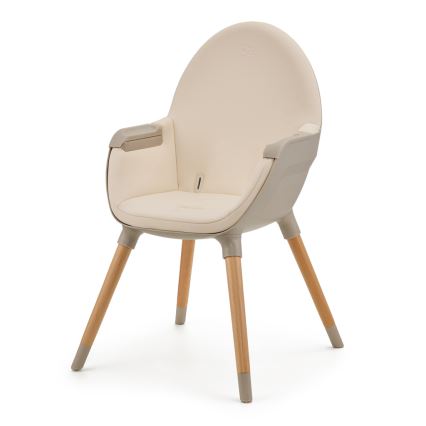 KINDERKRAFT - Silla de comedor para niños 2v1 FINI2 haya/beige