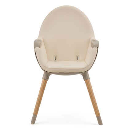 KINDERKRAFT - Silla de comedor para niños 2v1 FINI2 haya/beige