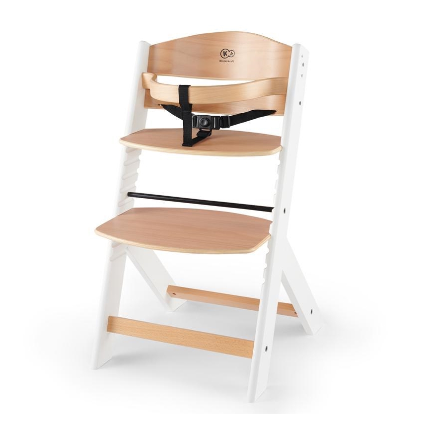 KINDERKRAFT - Silla de comedor para niños ENOCK blanco