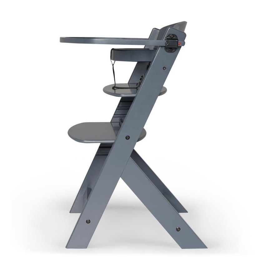 KINDERKRAFT - Silla de comedor para niños ENOCK gris