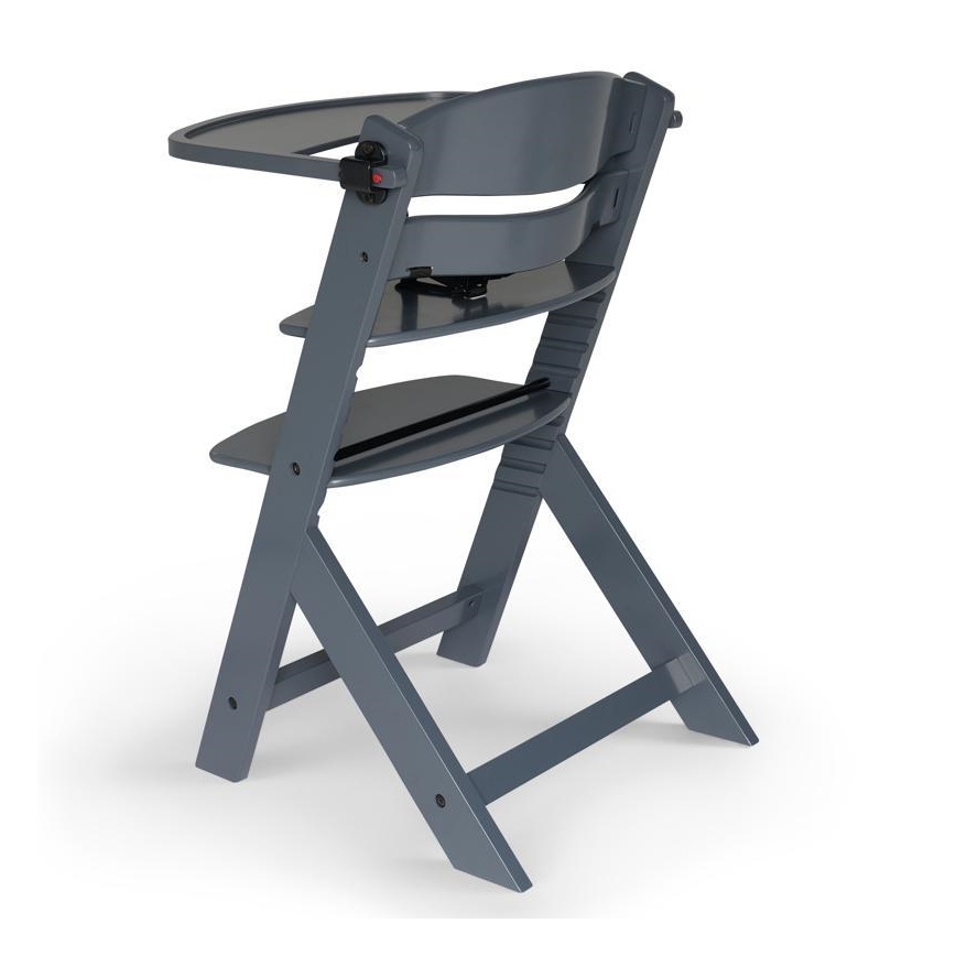 KINDERKRAFT - Silla de comedor para niños ENOCK gris