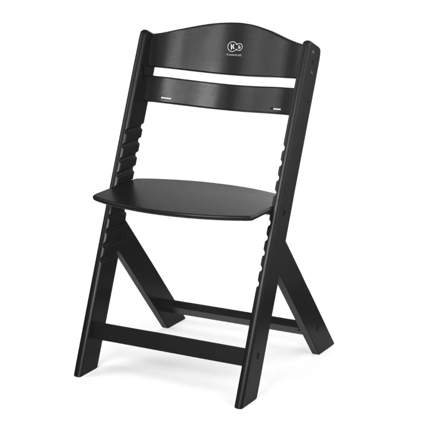 KINDERKRAFT - Silla de comedor para niños ENOCK Premium negro