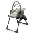 KINDERKRAFT - Silla de comedor para niños TUMMIE gris