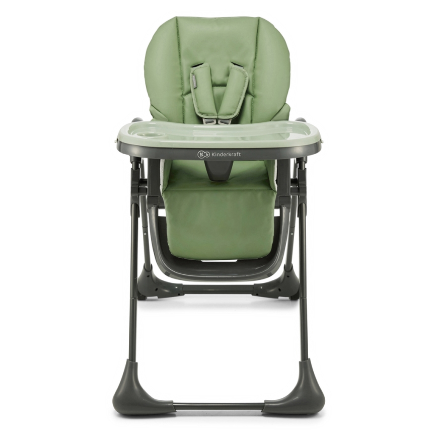 KINDERKRAFT - Silla de comedor para niños TUMMIE Verde