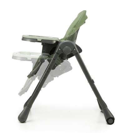 KINDERKRAFT - Silla de comedor para niños TUMMIE Verde