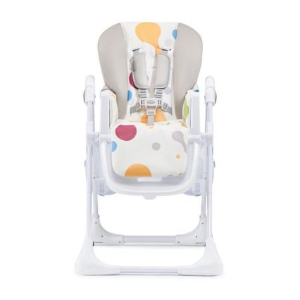 KINDERKRAFT - Silla de comedor para niños YUMMY beige/blanco