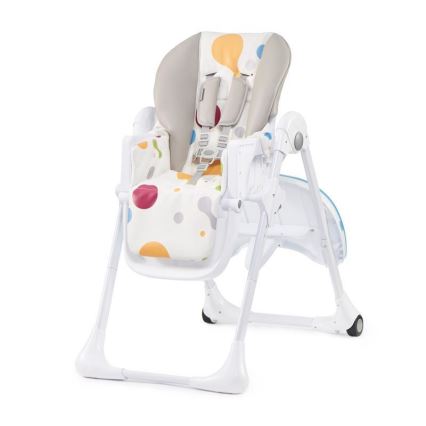KINDERKRAFT - Silla de comedor para niños YUMMY beige/blanco