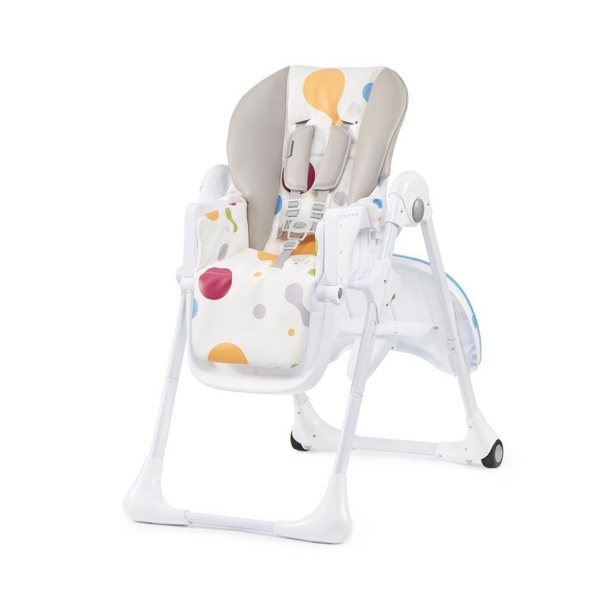 KINDERKRAFT - Silla de comedor para niños YUMMY beige/blanco