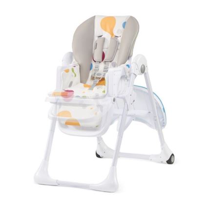 KINDERKRAFT - Silla de comedor para niños YUMMY beige/blanco