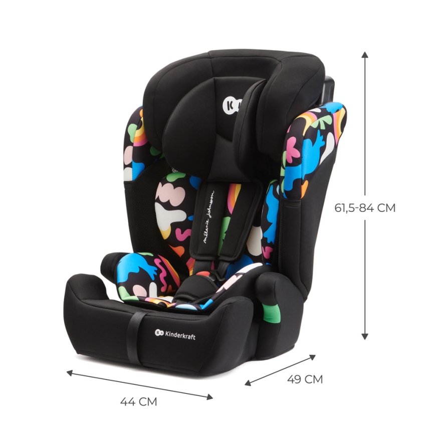 KINDERKRAFT - Silla para coche COMFORT UP i-Tamaño (76-150 cm) colorido