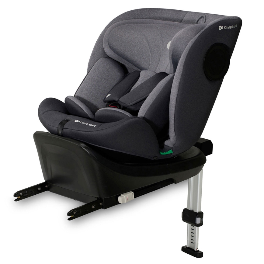 KINDERKRAFT - Silla para coche I-360 i-Tamaño (40-150 cm) gris