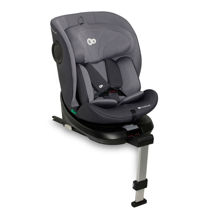KINDERKRAFT - Silla para coche I-360 i-Tamaño (40-150 cm) gris