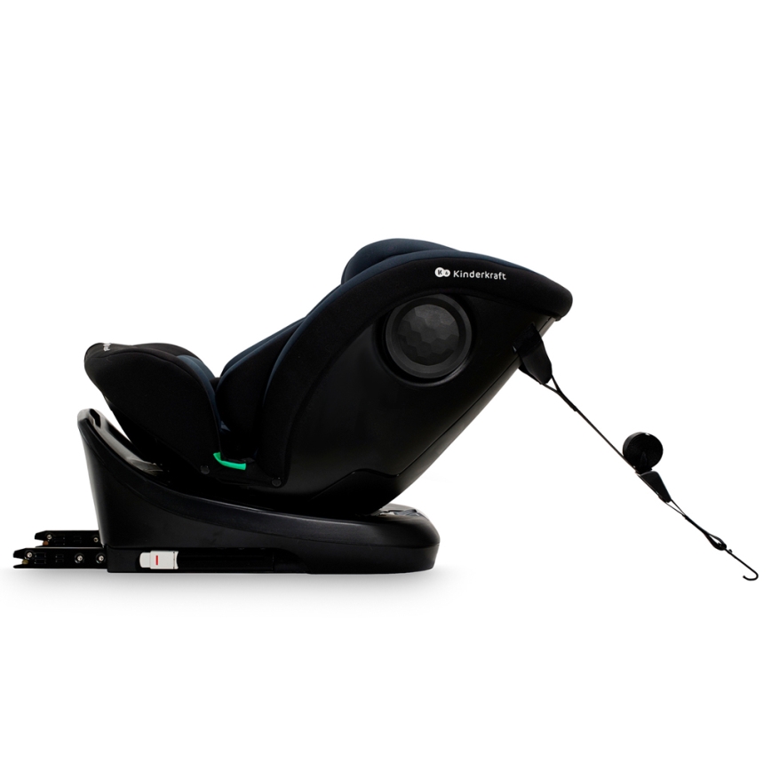 KINDERKRAFT - Silla para coche I-GROW i-Tamaño (40-150 cm) negro