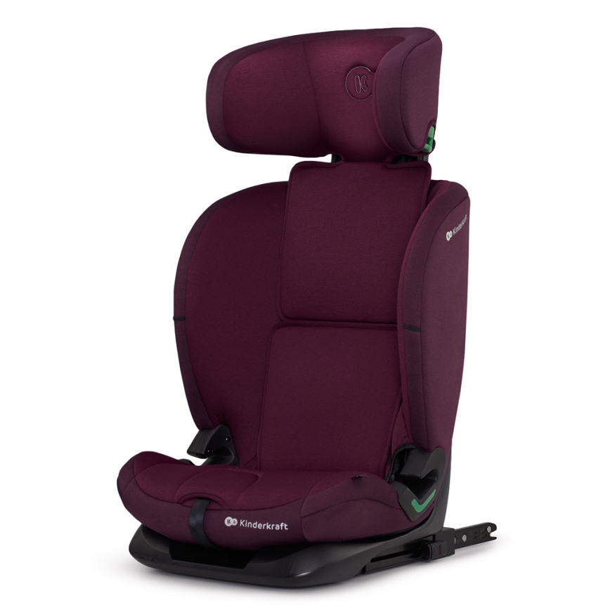 KINDERKRAFT - Silla para coche ONETO 3 i-Tamaño (76-150 cm) + Isofix Cherry pearl