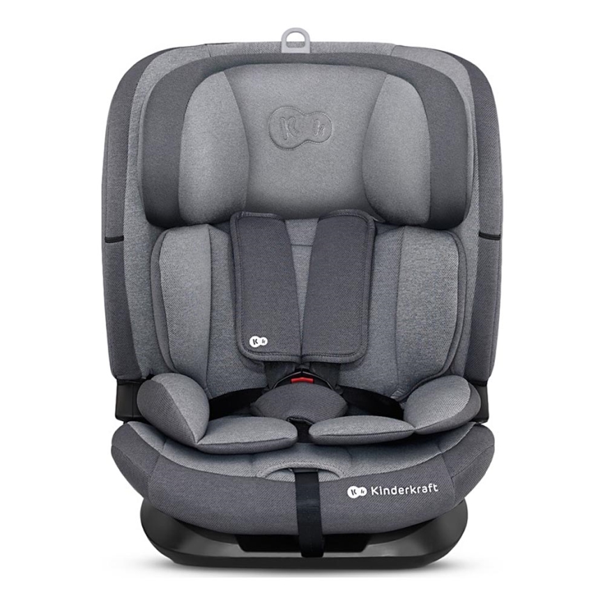 KINDERKRAFT - Silla para coche ONETO 3 i-Tamaño (76-150 cm) + Isofix Cool gris