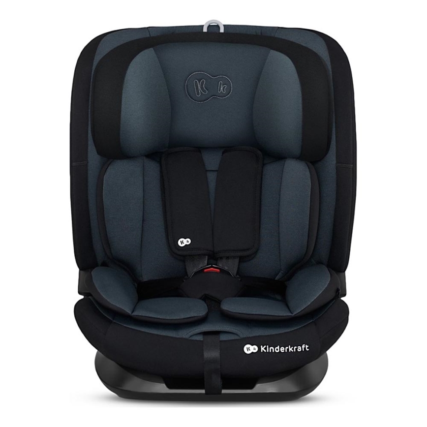 KINDERKRAFT - Silla para coche ONETO 3 i-Tamaño (76-150 cm) + Isofix Graphite negro