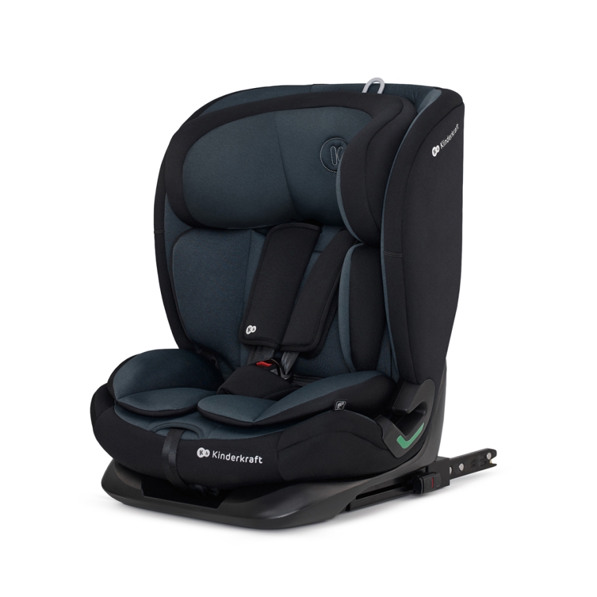 KINDERKRAFT - Silla para coche ONETO 3 i-Tamaño (76-150 cm) + Isofix Graphite negro