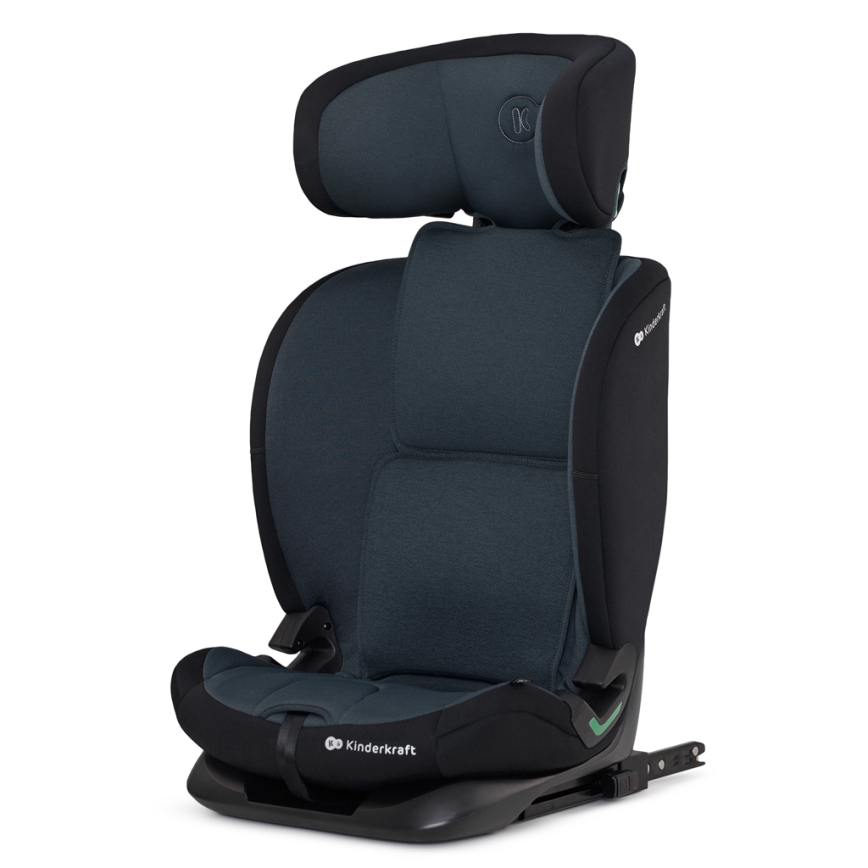 KINDERKRAFT - Silla para coche ONETO 3 i-Tamaño (76-150 cm) + Isofix Graphite negro