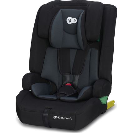 KINDERKRAFT - Silla para coche SAFETY FIX 2 i-Tamaño (76-150 cm) negro