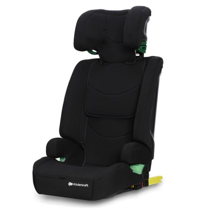 KINDERKRAFT - Silla para coche SAFETY FIX 2 i-Tamaño (76-150 cm) negro