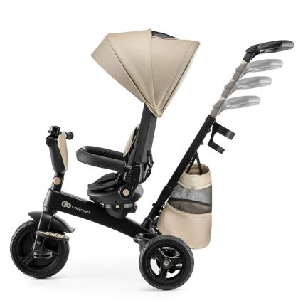 KINDERKRAFT - Triciclo infantil 5 en 1 EASYTWIST beige