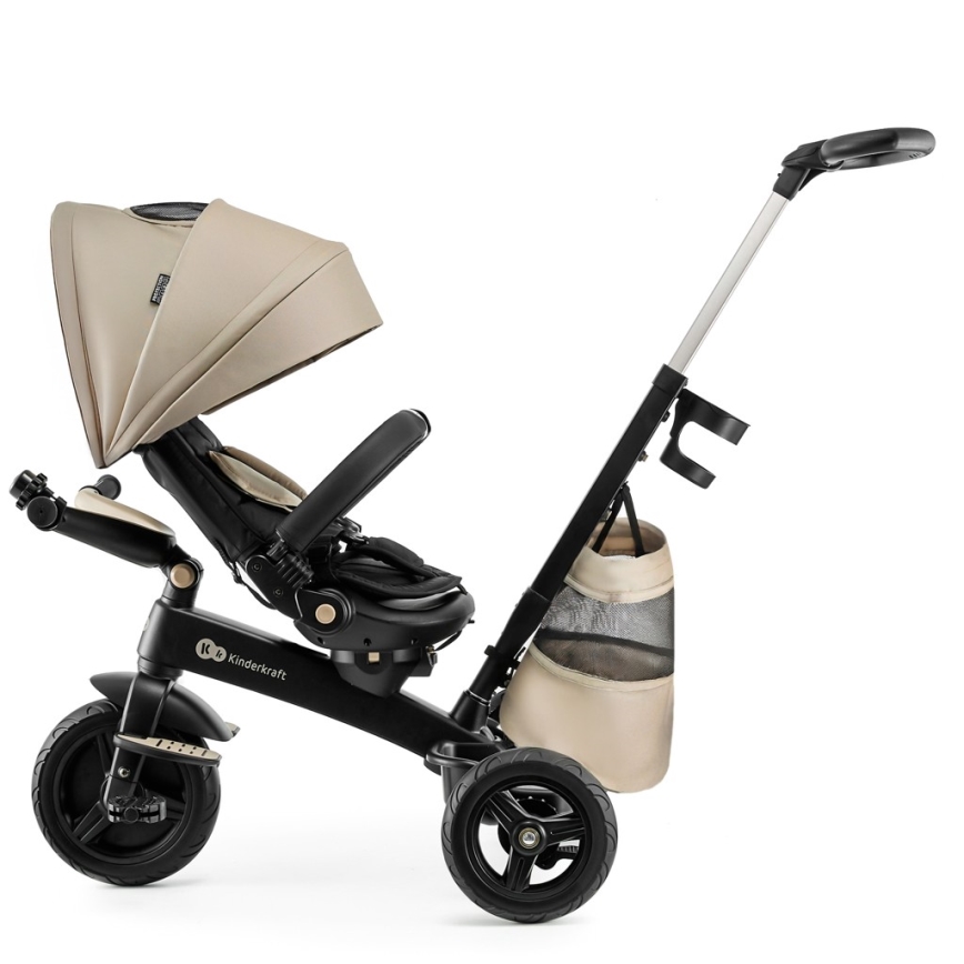 KINDERKRAFT - Triciclo infantil 5 en 1 EASYTWIST beige