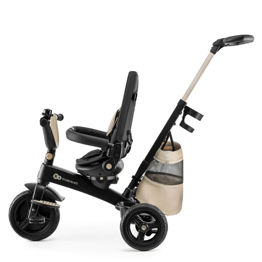 KINDERKRAFT - Triciclo infantil 5 en 1 EASYTWIST beige