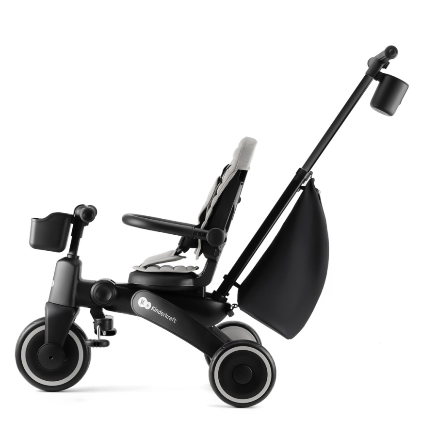KINDERKRAFT - Triciclo infantil JAZZ 2 gris