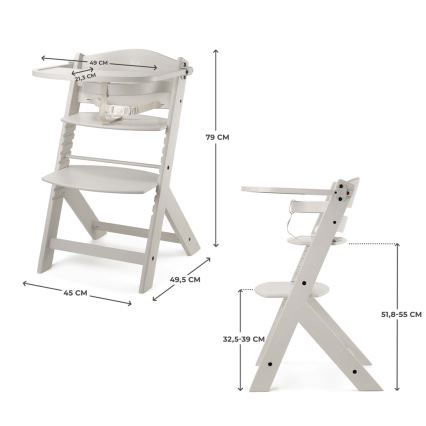 KINDERKRAFT - Trona infantil ENOCK beige