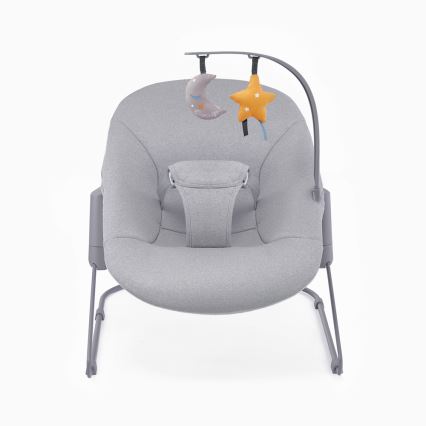 KINDERKRAFT - Tumbona para bebé CALMEE gris