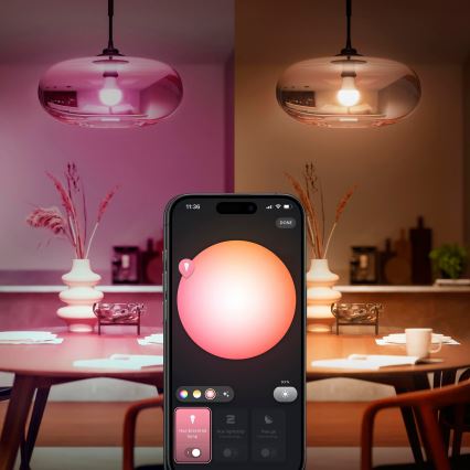 Kit básico Philips Hue White And Color Ambiance Essential 2xE27/8W/230V 2200-6500K + dispositivo de conexión