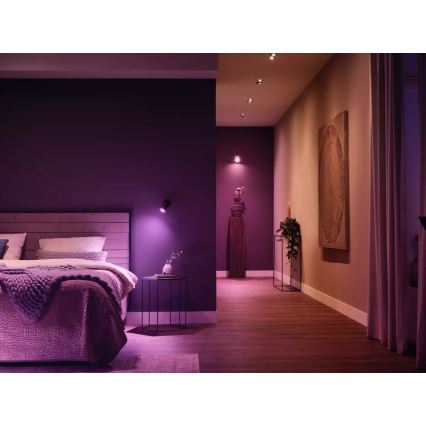 Kit básico Philips Hue WHITE AND COLOR AMBIANCE 3xGU10/4,2W 2000-6500K + puente de conexión