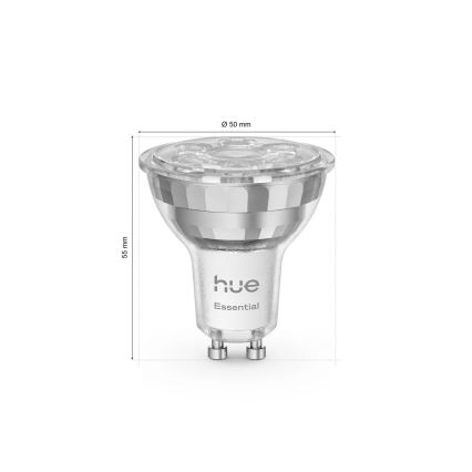 Kit básico Philips Hue White And Color Ambiance Essential 3xGU10/4,7W/230V 2200-6500K + dispositivo de conexión