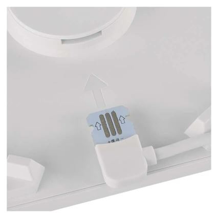 Pack de 3 paneles LED RGBIC+CCT regulables - kit de ampliación LED/1,8W/230V Wi-Fi Tuya