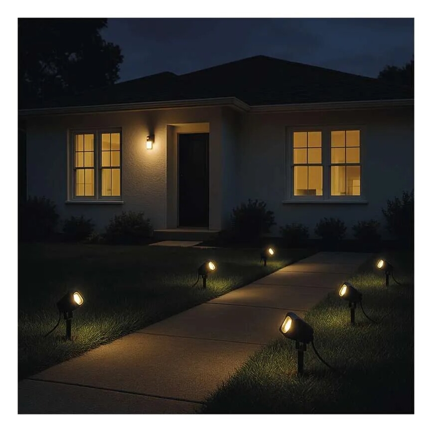 Lámpara exterior regulable LED RGBIC GoSmart - ampliación LED/1,5W/12V 3000-6500K IP65 Wi-Fi Tuya